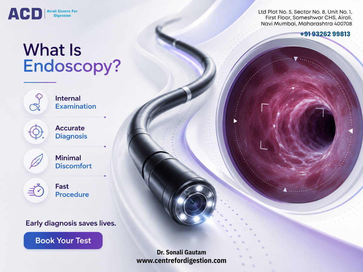 Advanced endoscopy procedure by Dr. Sonali Gautam, Endoscopy in Navi Mumbai.